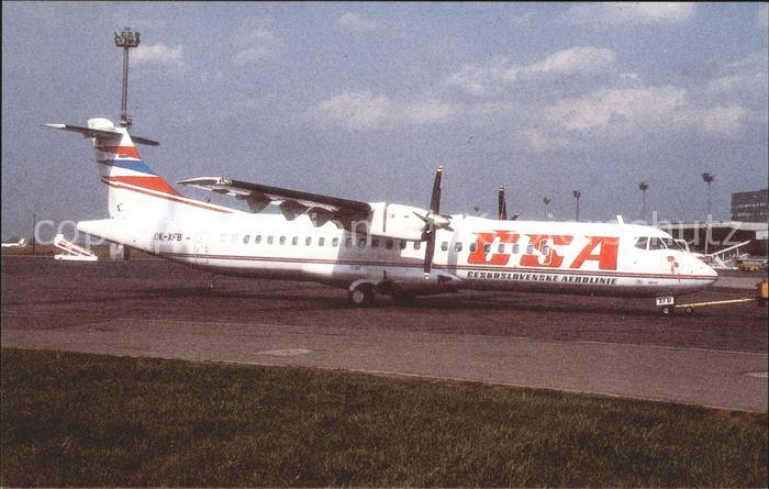 Flugzeuge Zivil CSA ATR-72 OK-XFB c/n 297