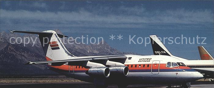 Flugzeuge Zivil Delta United Express Aspen Airways BAe 146-100