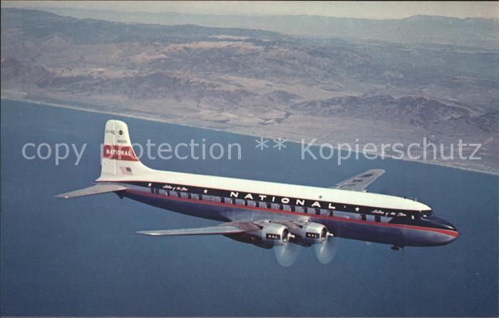 Flugzeuge Zivil National Airlines Airline of the Stars Douglas DC-6B N8221H c/n