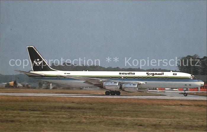 Flugzeuge Zivil Saudia McDonnell Douglas DC-8-72 HZ-MS11 c/n 46084