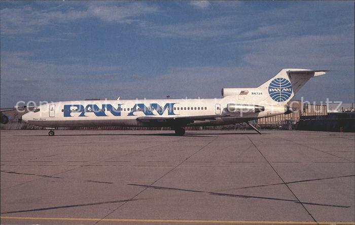 Flugzeuge Zivil Pan Am Boeing 727-235 N4734