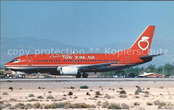 Flugzeuge Zivil Continental Airlines New York Air Boeing 737-3T0
