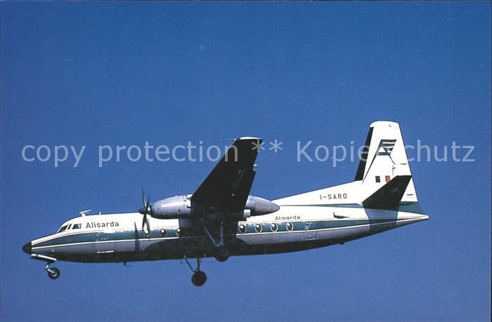 Flugzeuge Zivil Alisarda Fokker F27 I-SARO