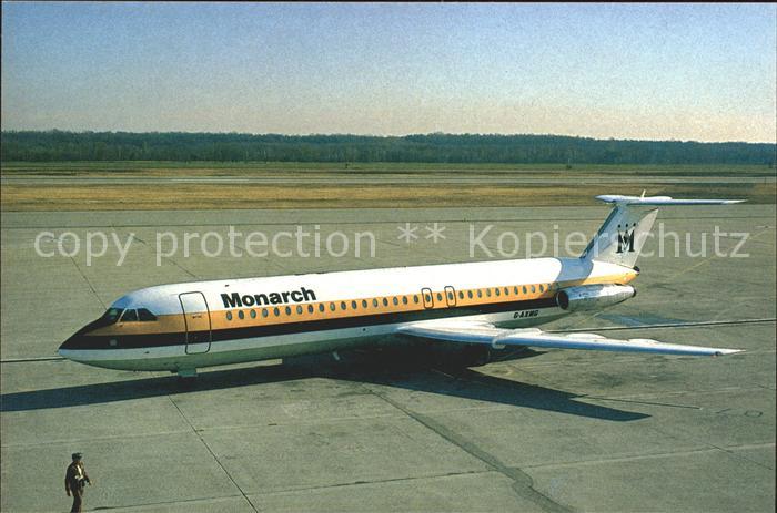 Flugzeuge Zivil Monarch BAC One-Eleven G-AXMG