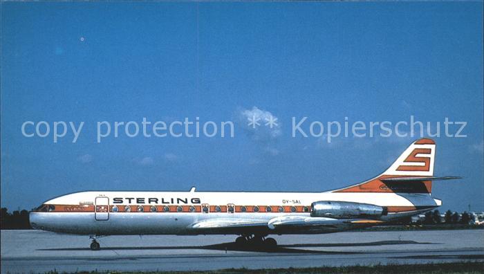 Flugzeuge Zivil Sterling-Alisarda Caravelle OY-SAL