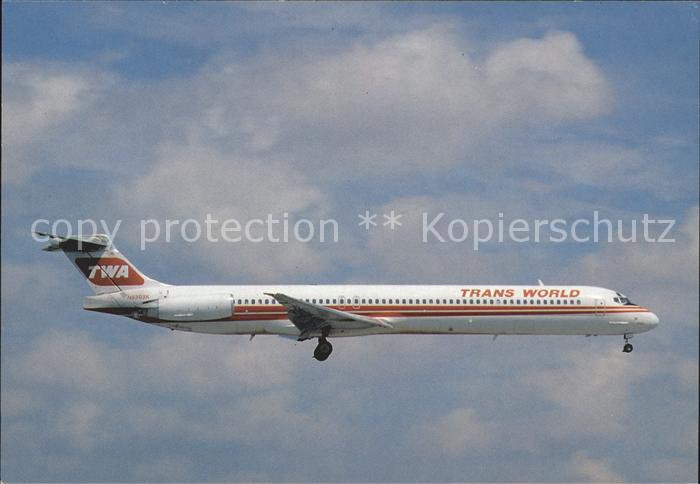 Flugzeuge Zivil Trans World McDonnell Douglas MD83 N-9303K