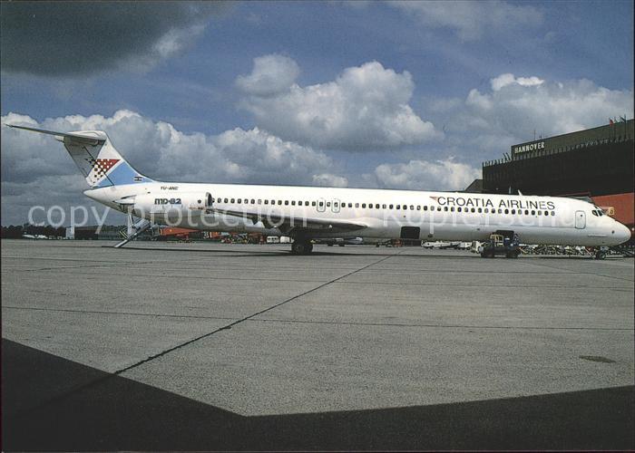 Flugzeuge Zivil Croatia Airlines McDonnell Douglas MD-8