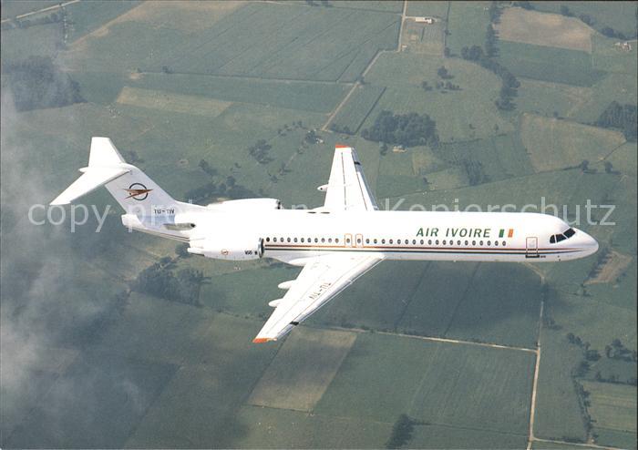 Flugzeuge Zivil Air Ivoire Fokker 100 TU-TIV