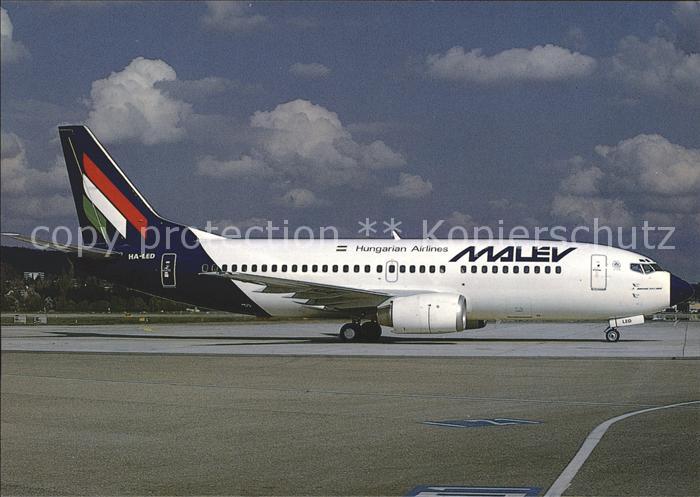 Flugzeuge Zivil Malev Boeing 737-3Y0 HA-LED c/n 24909