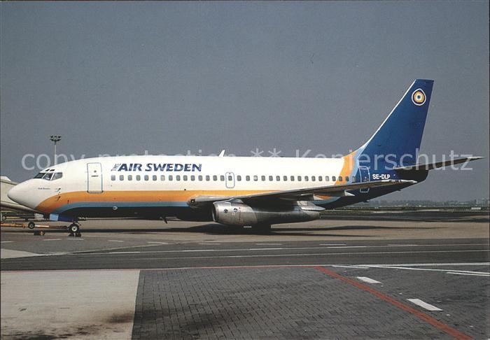Flugzeuge Zivil Air Sweden Boeing 737-205 SE-DLP c/n 19409/128