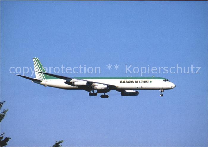 Flugzeuge Zivil Burlington Air Express Douglas DC-8-63F