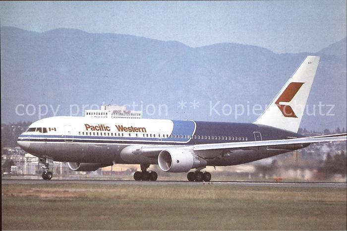Flugzeuge Zivil Pacific Western Airlines Boeing 767-275 C-GPWA cn22683/36