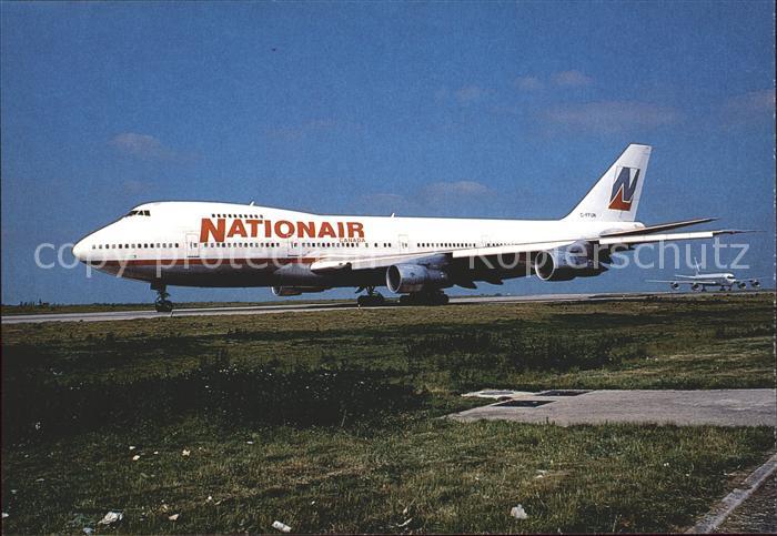 Flugzeuge Zivil Nationair Boeing 747-100 C-FFUN