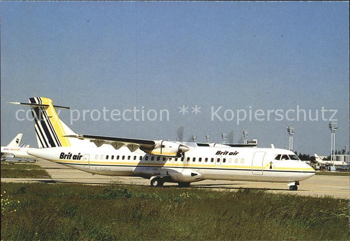 Flugzeuge Zivil Brit Air ATR-72 F-GHPU