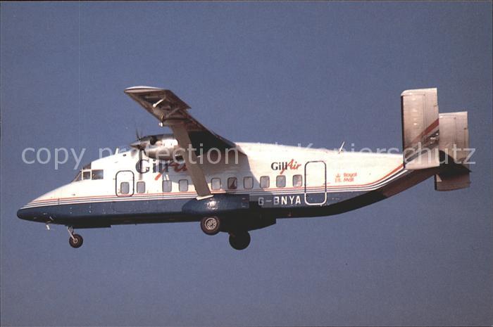Flugzeuge Zivil Shorts 330 GilAir G-BNYA