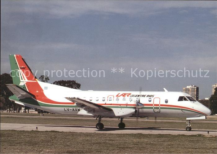 Flugzeuge Zivil LAER Lineas Aerea Entre Rios Saab SF340A LV-AXW c/n 106