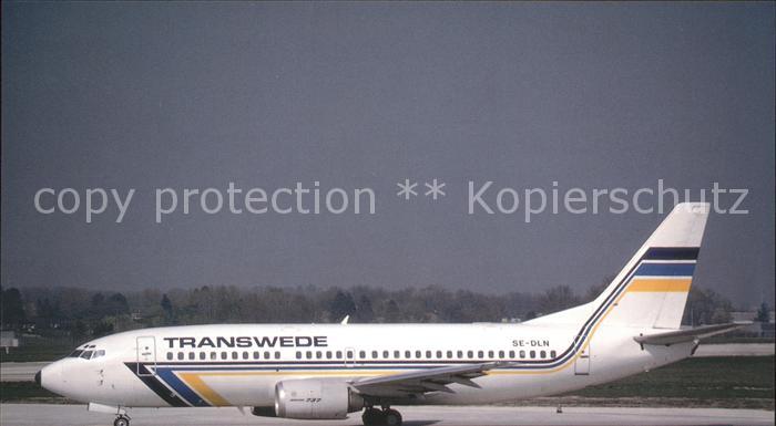 Flugzeuge Zivil Transwede Boeing 737-3Y0 SE-DLN c/n 23747/1363
