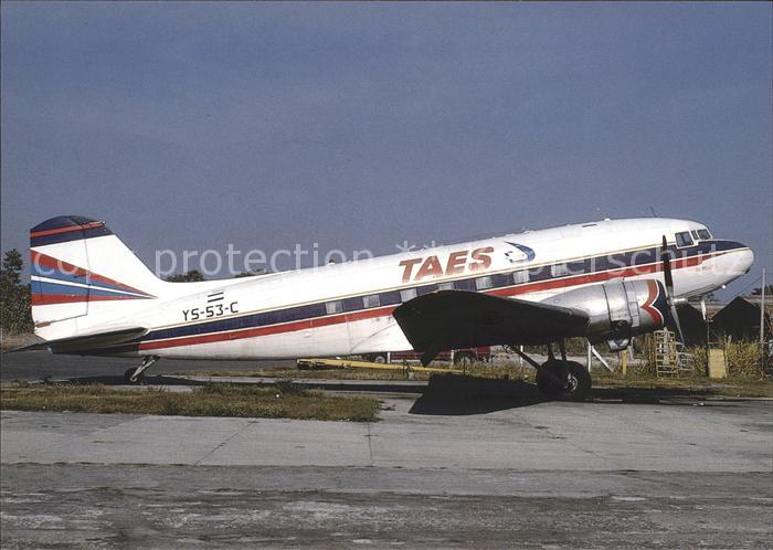 Flugzeuge Zivil TAES Transportes Aereos de El Salvador DC-3C YS-53-C
