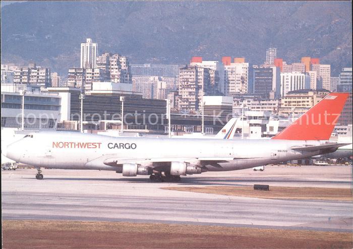 Flugzeuge Zivil Northwest Airlines USA B747-251F N617US c/n 21121