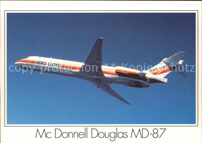 Flugzeuge Zivil Aero LLoyd McDonnell Douglas MD-87