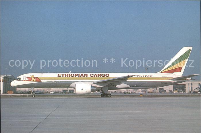 Flugzeuge Zivil Ethiopian Cargo Boeing 757-200PF ET-AJS c/n 25014