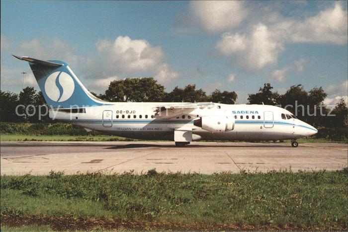 Flugzeuge Zivil Sabena BAe 146-200 OO-DJD c/n E2077