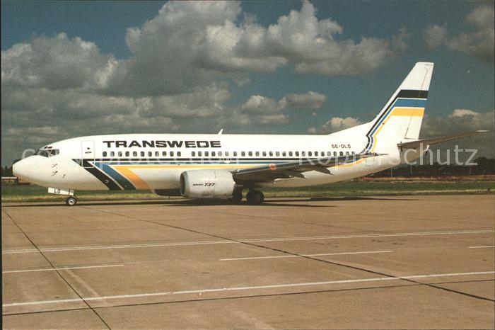 Flugzeuge Zivil Transwede Boeing 737-300 SE-DLO c/n 23748