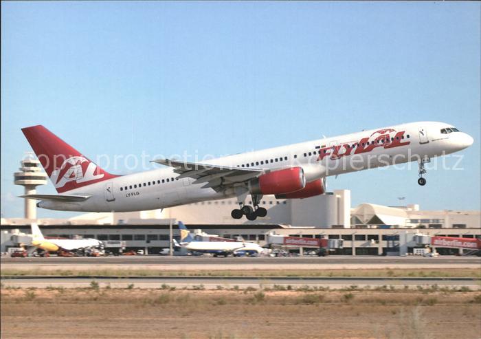 Flugzeuge Zivil FLY LAL B-757-204 LY-FLG c/n 27237