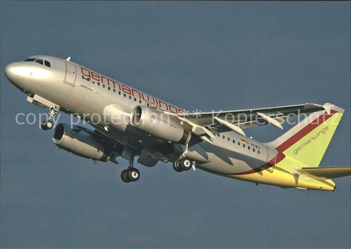 Flugzeuge Zivil German Wings A3w19-132 D-AGWD cn 3011