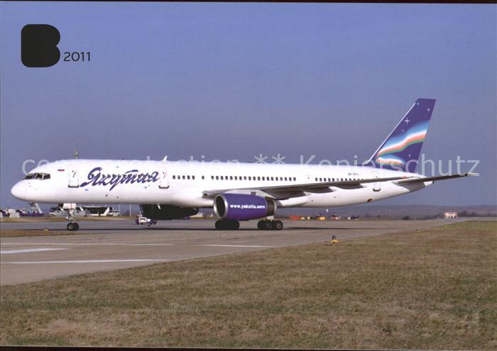 Flugzeuge Zivil Yakutia Airlines Boeing 757-200 VP-BFI