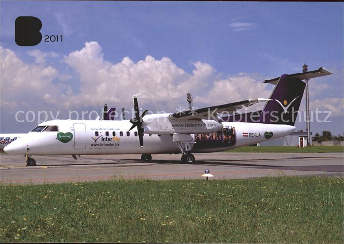 Flugzeuge Zivil Inter Sky DHC-8-300 OE-LIA