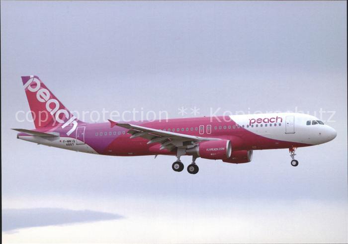 Flugzeuge Zivil Peach Aviation A320-214 F-WWIQ c/n 4887