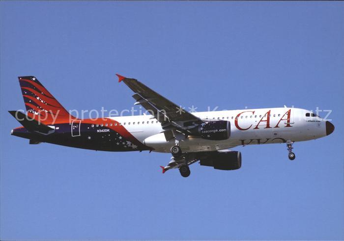 Flugzeuge Zivil CAA Congo A320-211 N342DK c/n 342
