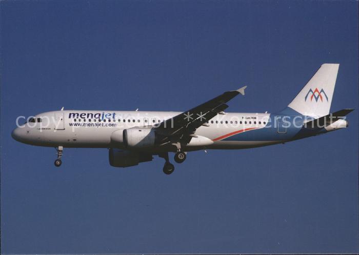 Flugzeuge Zivil Menajet A320-211 F-OKRM c/n 615