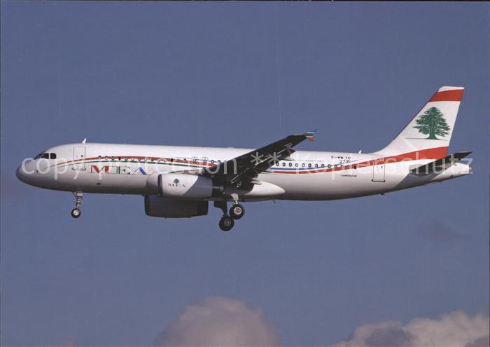 Flugzeuge Zivil Middle East Airlines A320-232 F-WWIC c/n 3736