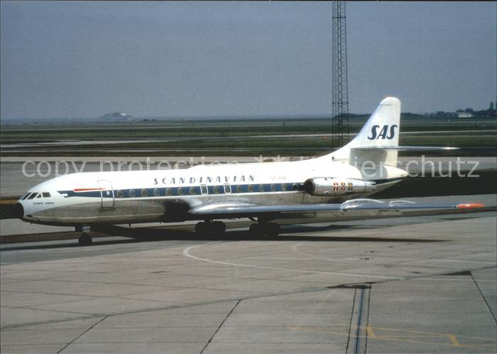 Flugzeuge Zivil SAS Scandinavian Caravelle III OY-KRF cn 170