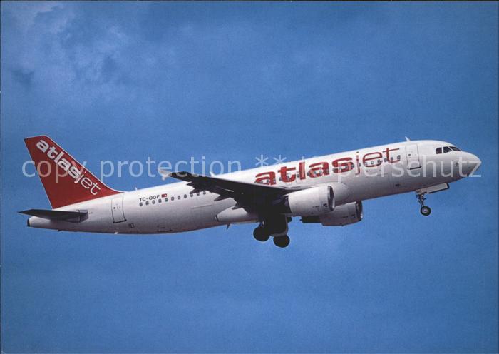 Flugzeuge Zivil Atlasjet International Airways A320-214 TC-OGF c/n 978