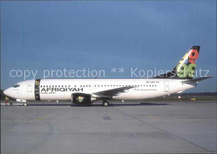 Flugzeuge Zivil Afriqiyah B737-4Z9 OE-LNH cn 25147