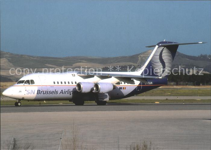 Flugzeuge Zivil SN Brussel Airlines Avro RJ85 OO-DJN