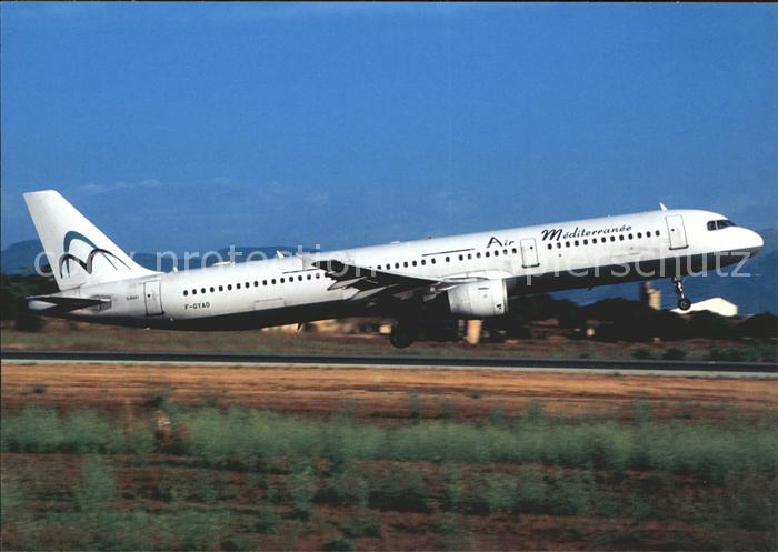 Flugzeuge Zivil Air Mediterranee A321-111 F-GYAO c/n 642