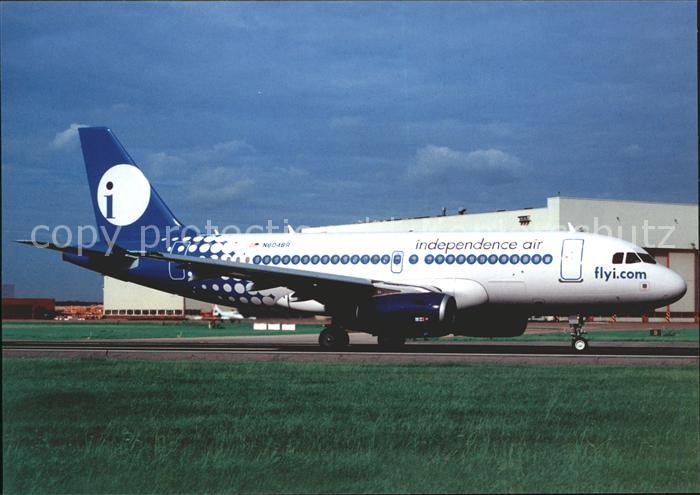 Flugzeuge Zivil Independence Air A319-132 N804BR c/n 2296