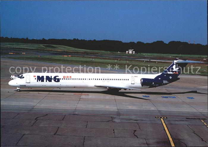 Flugzeuge Zivil MNG Pax MD-82 TC-MNS c/n 48098