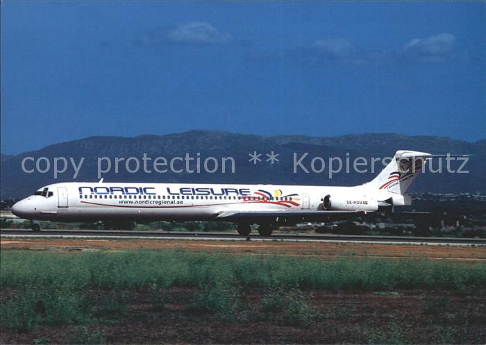 Flugzeuge Zivil Nordic Leasure MD-83 SE-RDM c/n 49662