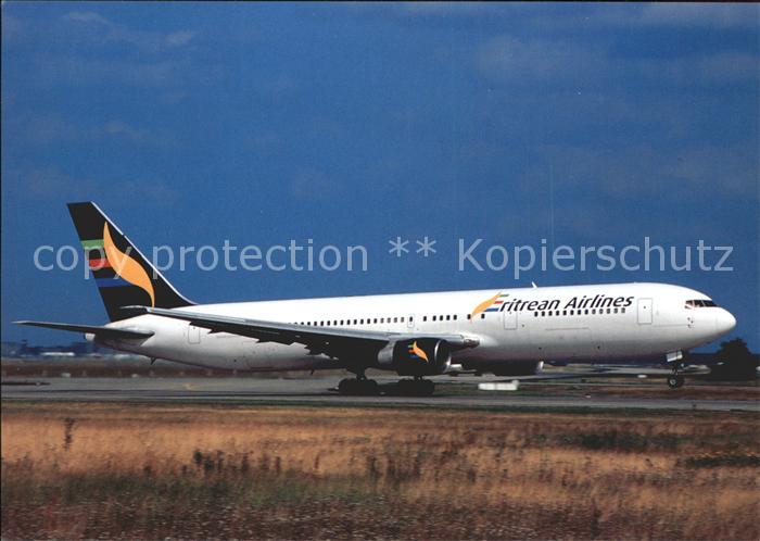 Flugzeuge Zivil Eritrean Airlines B-767-366ER E3-AAO c/n 24541