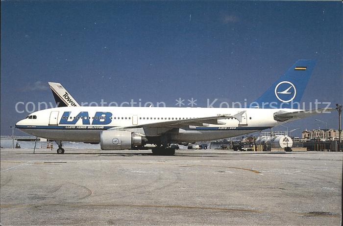 Flugzeuge Zivil LAB Lloyd A Boliviana A310-304 CP-2307