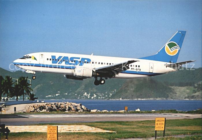 Flugzeuge Zivil VASP Brazil Boeing 737-3ol9 27925 PP-SFN