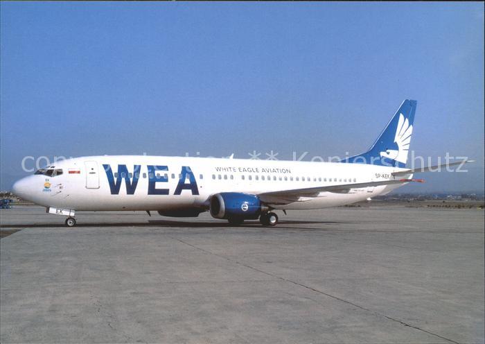 Flugzeuge Zivil White Eagle Aviation Boeing B737-400 SP-KEK