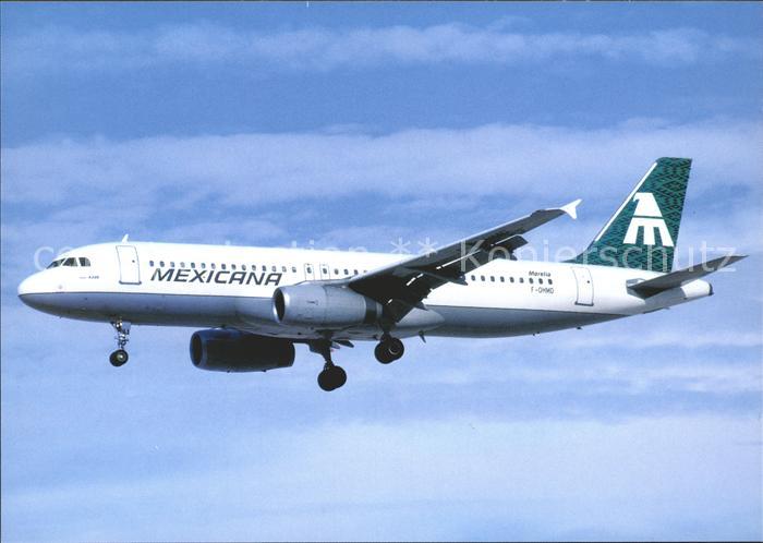 Flugzeuge Zivil Mexicana Morella A320 F-OHMD