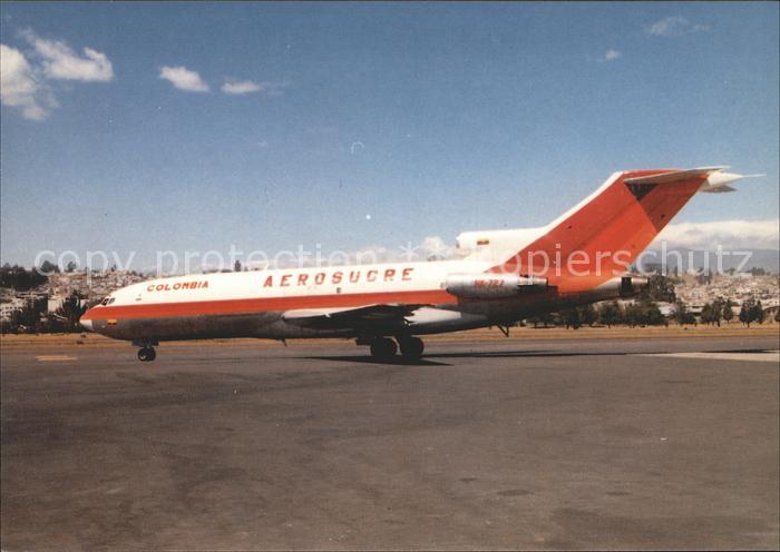 Flugzeuge Zivil Aerosucre Colombia Boeing B727-59 HK-727
