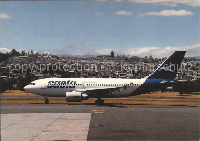 Flugzeuge Zivil Saeta Air Ecuador A310-300 HC-BRP
